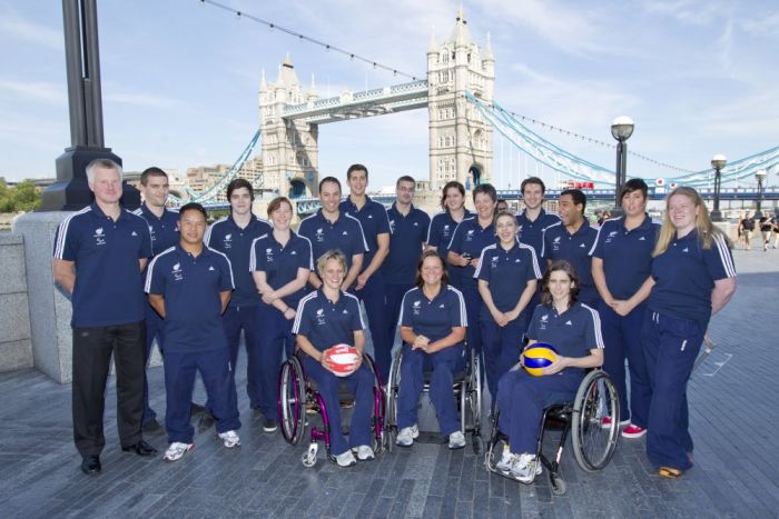 ParalympicsGB Sitting Volleyball squad