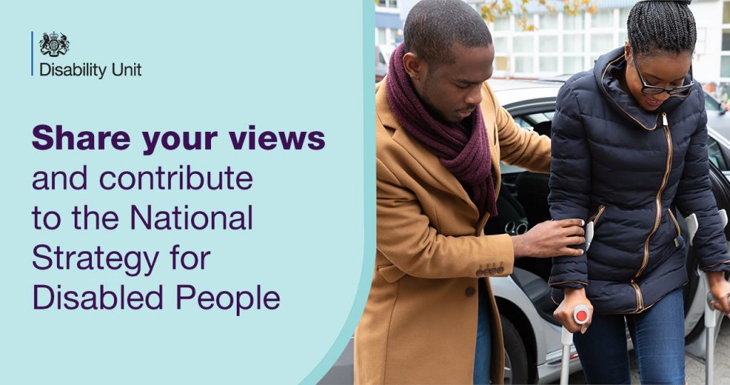 The UK Government is calling on disabled people to share their ...
