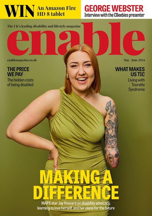 Front cover of Enable Magazine