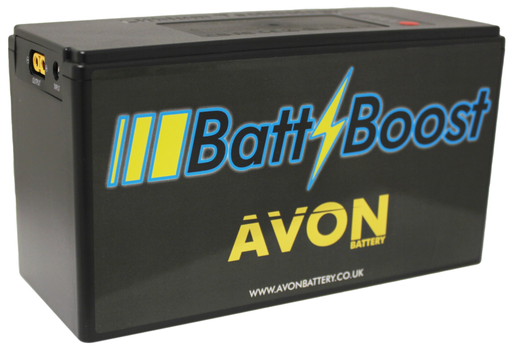 Image of the BattBoost battery enhancer for mobility scooters, electric wheelchairs and powerchairs. 